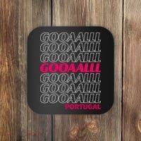 GOOOAAALLL Portugal Soccer Fan Apparel Goal Coaster thumb 0