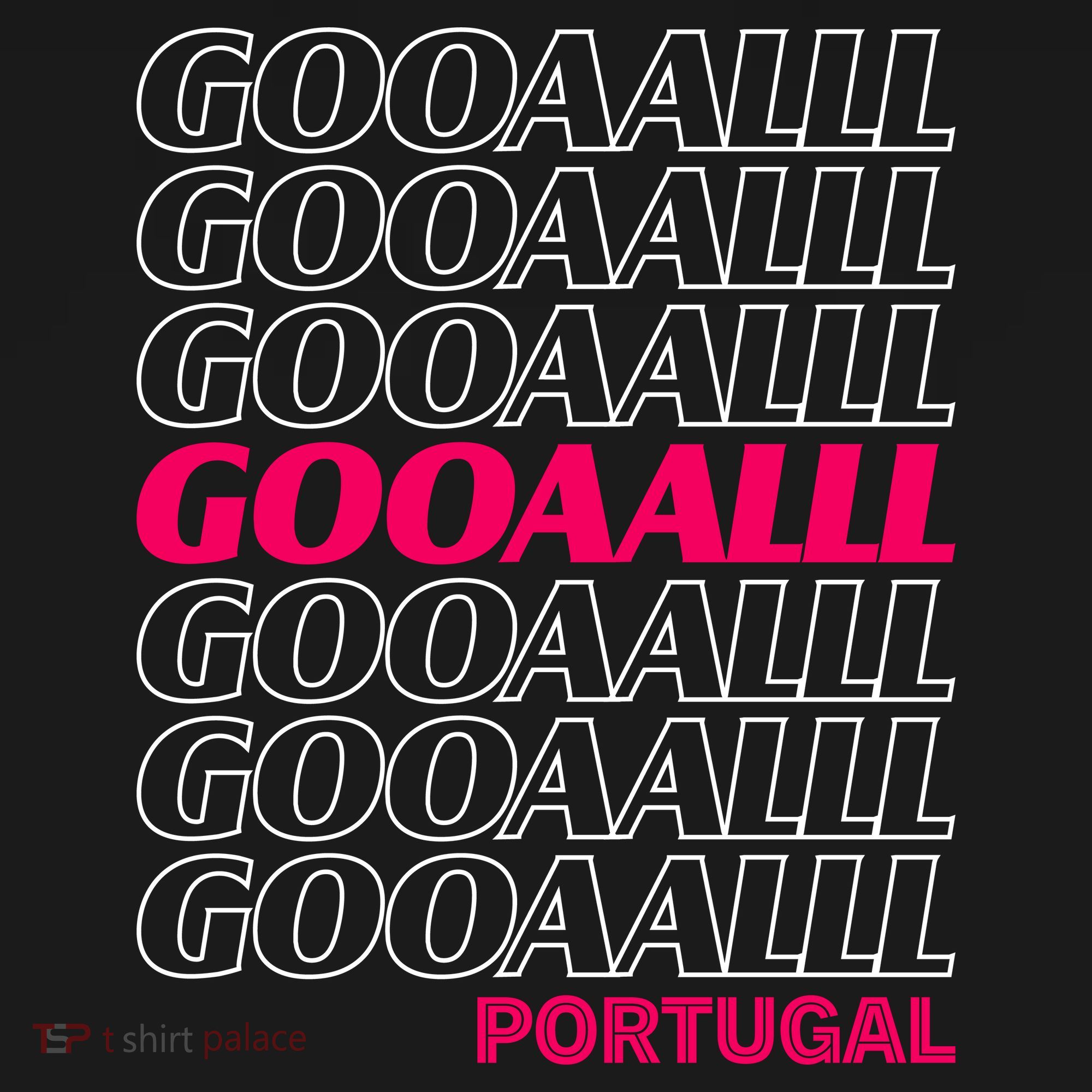 GOOOAAALLL Portugal Soccer Fan Apparel Goal Women's Hoodie