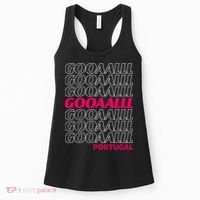 GOOOAAALLL Portugal Soccer Fan Apparel Goal Women's Tank Top thumb 0