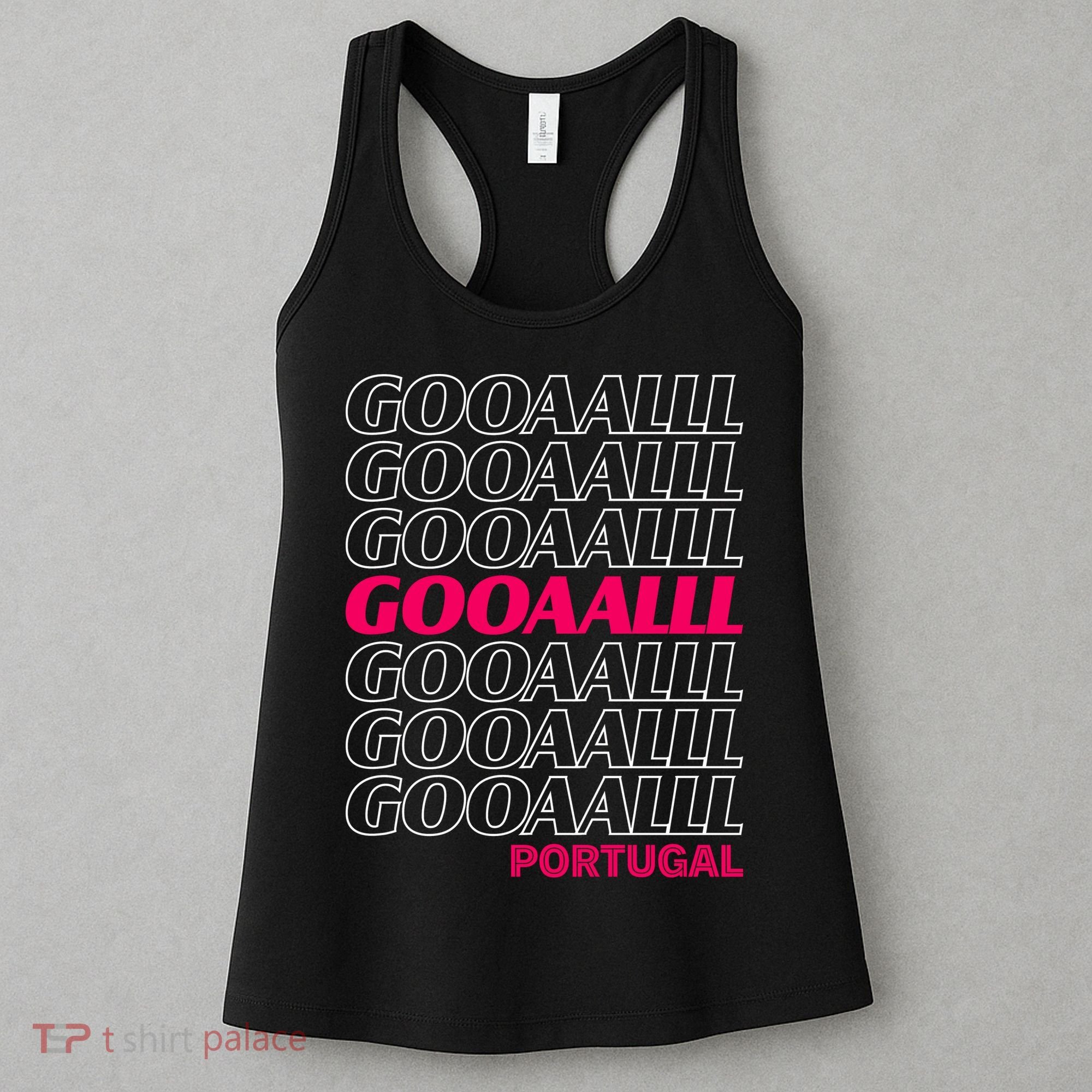 GOOOAAALLL Portugal Soccer Fan Apparel Goal Women's Tank Top