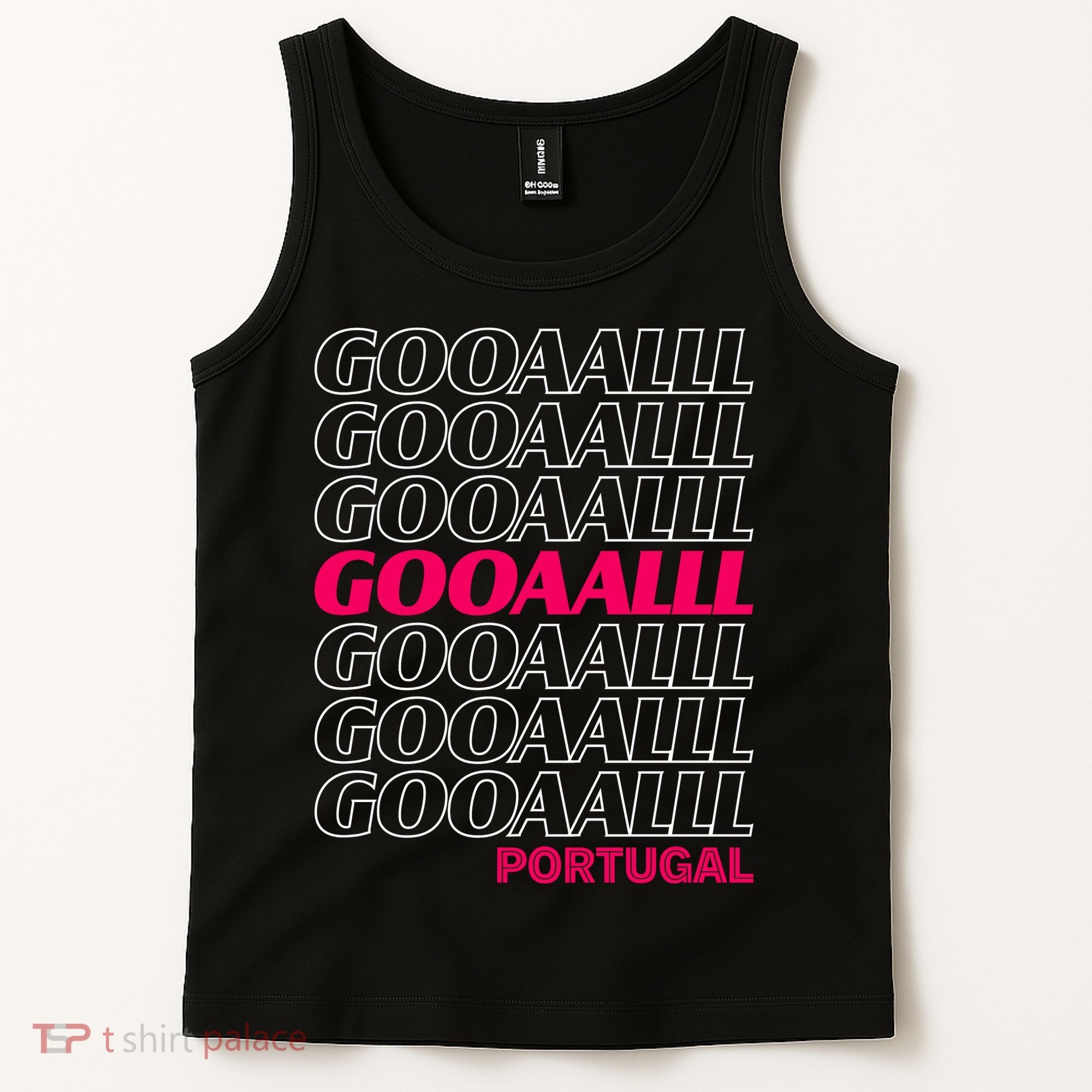 GOOOAAALLL Portugal Soccer Fan Apparel Goal Tank Top