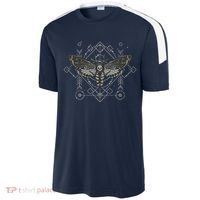 Goth Pagan Skull Occult Aesthetic Mystic Death Moth Sport-Tek Competitor United Soccer Jersey thumb 2
