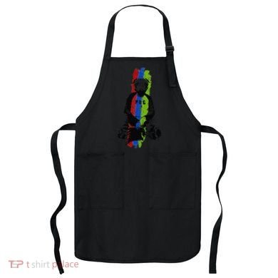 Good Pug Sitting Art Apron