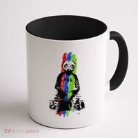 Good Pug Sitting Art Coffee Mug thumb 1