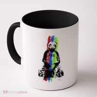 Good Pug Sitting Art Coffee Mug thumb 0