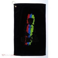 Good Pug Sitting Art Golf Towel thumb 0