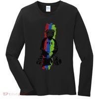 Good Pug Sitting Art Women's Long Sleeve Shirt thumb 0