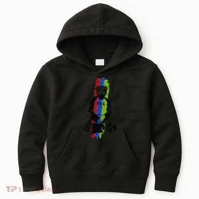 Good Pug Sitting Art Kids Hoodie