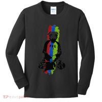 Good Pug Sitting Art Kids Long Sleeve Shirt thumb 0