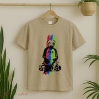 Good Pug Sitting Art T-Shirt thumb 2