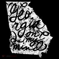 Georgia Peach State Georgia On My Mind Atlanta Stripe Pom Pom Beanie thumb 2
