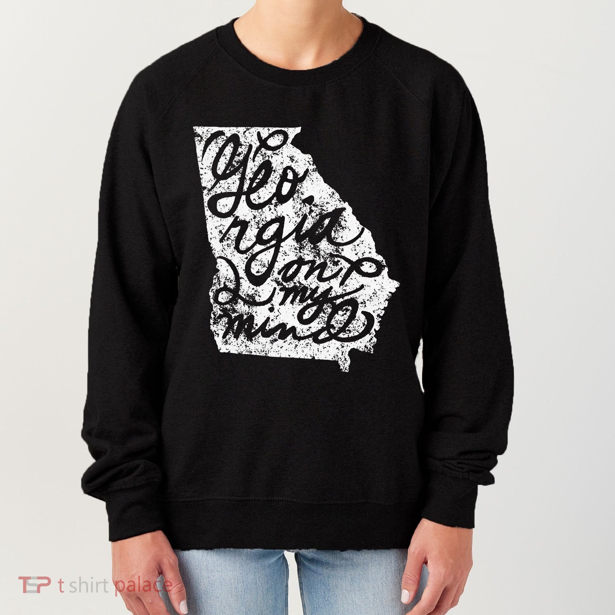 Georgia Peach State Georgia On My Mind Atlanta Women's Sweatshirt