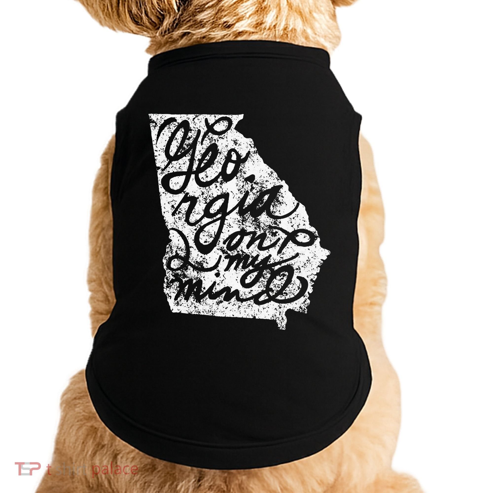 Georgia Peach State Georgia On My Mind Atlanta Doggie Tank