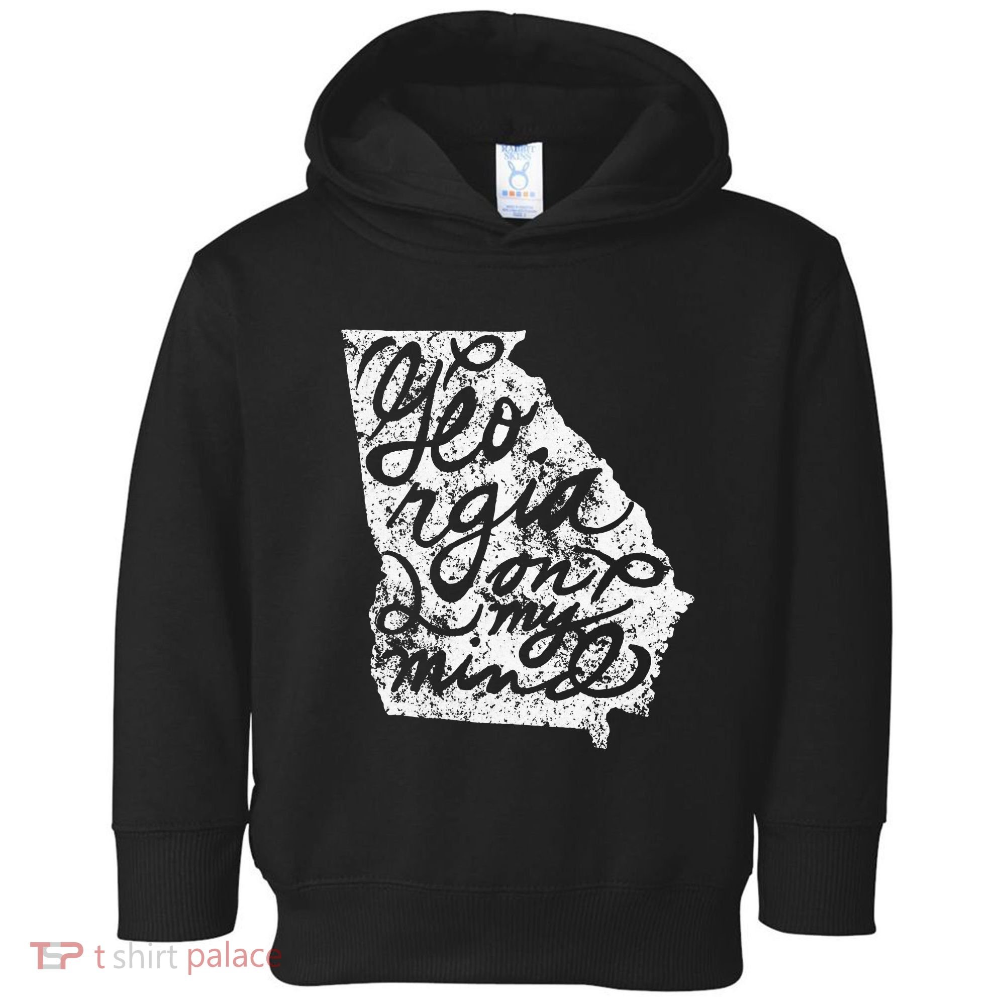 Georgia Peach State Georgia On My Mind Atlanta Toddler Hoodie