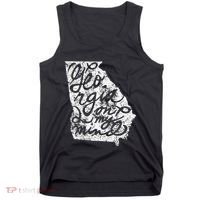 Georgia Peach State Georgia On My Mind Atlanta Tank Top thumb 0
