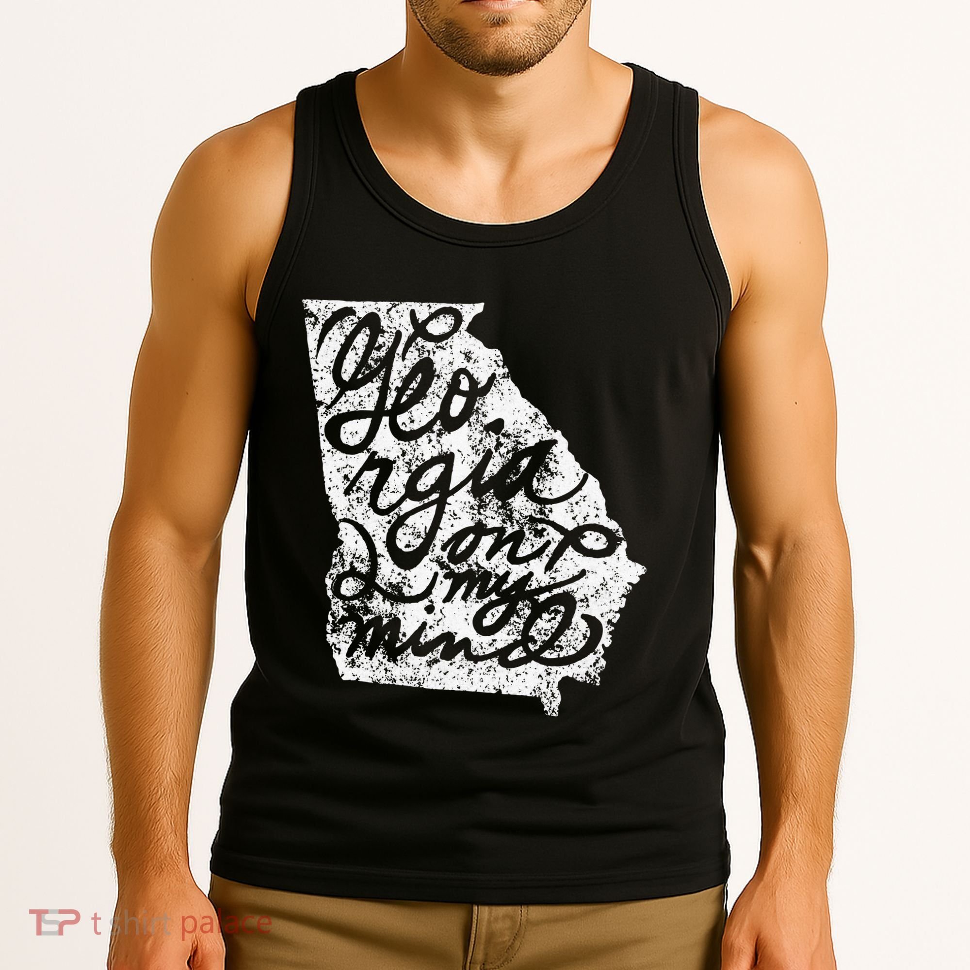 Georgia Peach State Georgia On My Mind Atlanta Tank Top