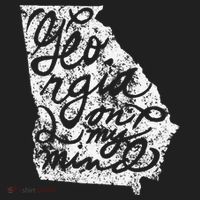 Georgia Peach State Georgia On My Mind Atlanta Golf Towel thumb 3