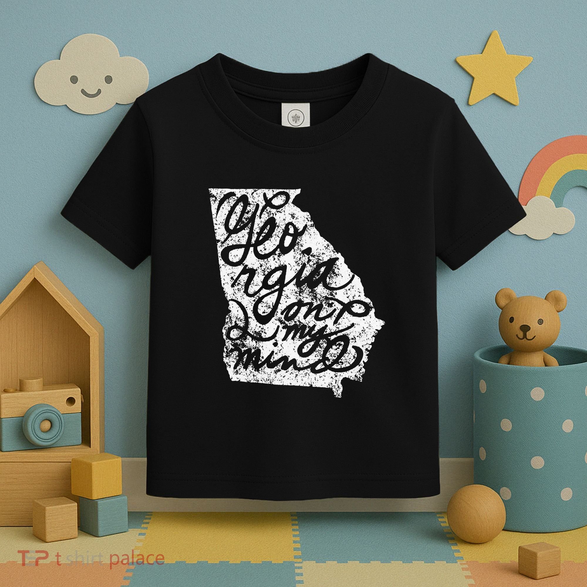 Georgia Peach State Georgia On My Mind Atlanta Toddler T-Shirt