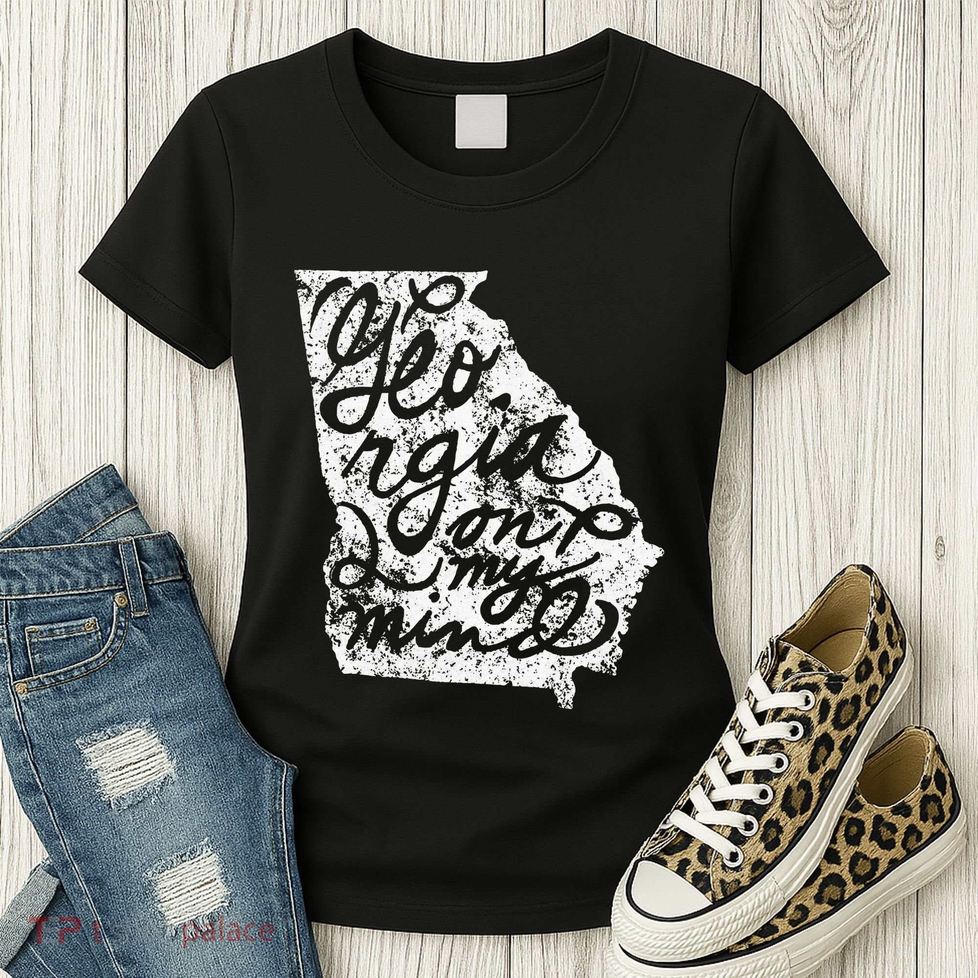 Georgia Peach State Georgia On My Mind Atlanta Women's T-Shirt