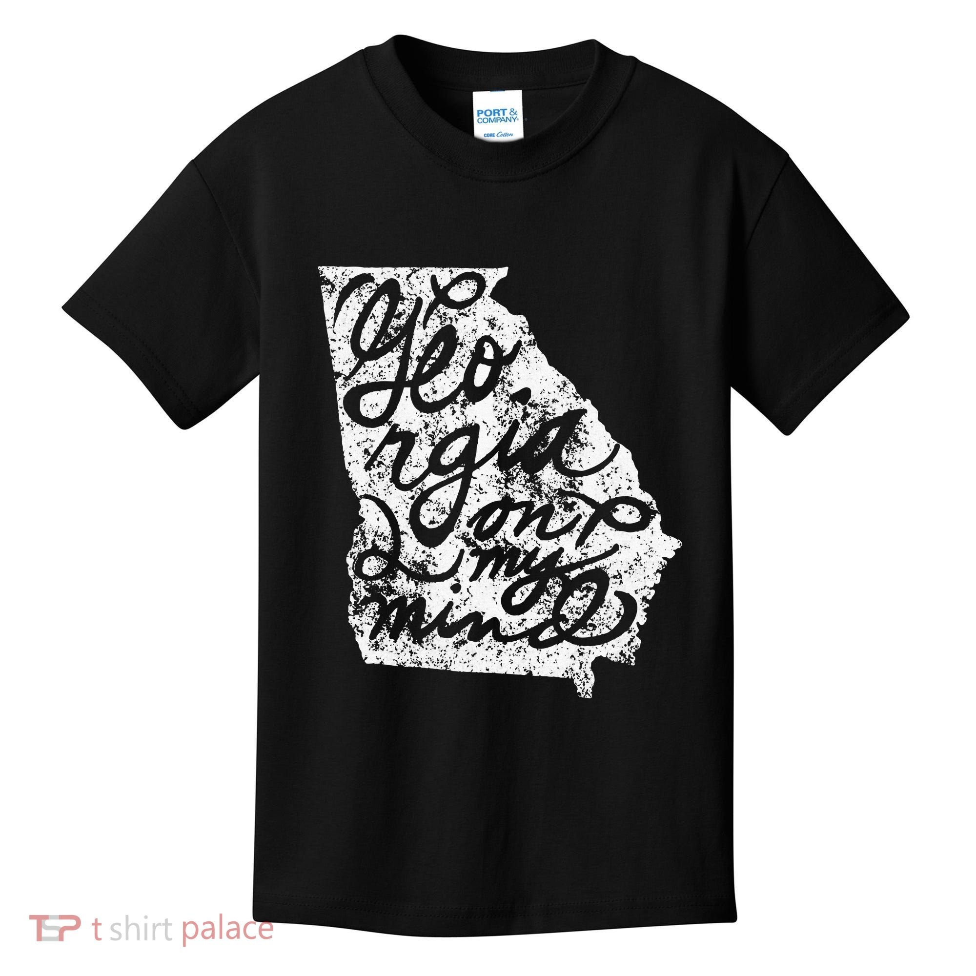 Georgia Peach State Georgia On My Mind Atlanta Kids T-Shirt