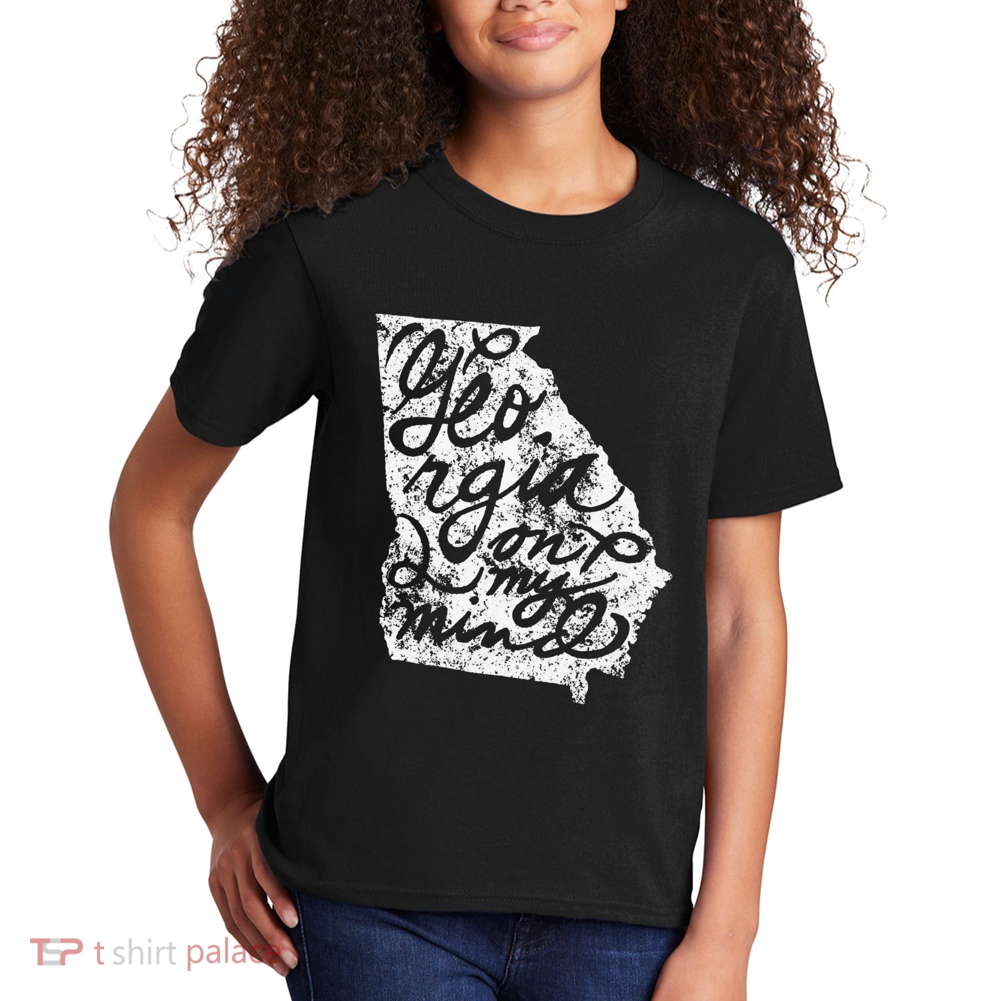 Georgia Peach State Georgia On My Mind Atlanta Kids T-Shirt