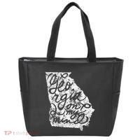 Georgia Peach State Georgia On My Mind Atlanta Tote Bag thumb 0