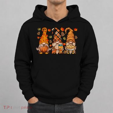 Gnomes Pumpkin Spice Coffee Latte Fall Autumn Thanksgiving Hoodie