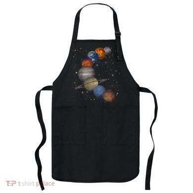 Galaxy Planets Sun Universe Outer Space Science Apron