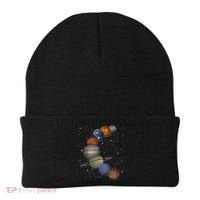 Galaxy Planets Sun Universe Outer Space Science Beanie thumb 0