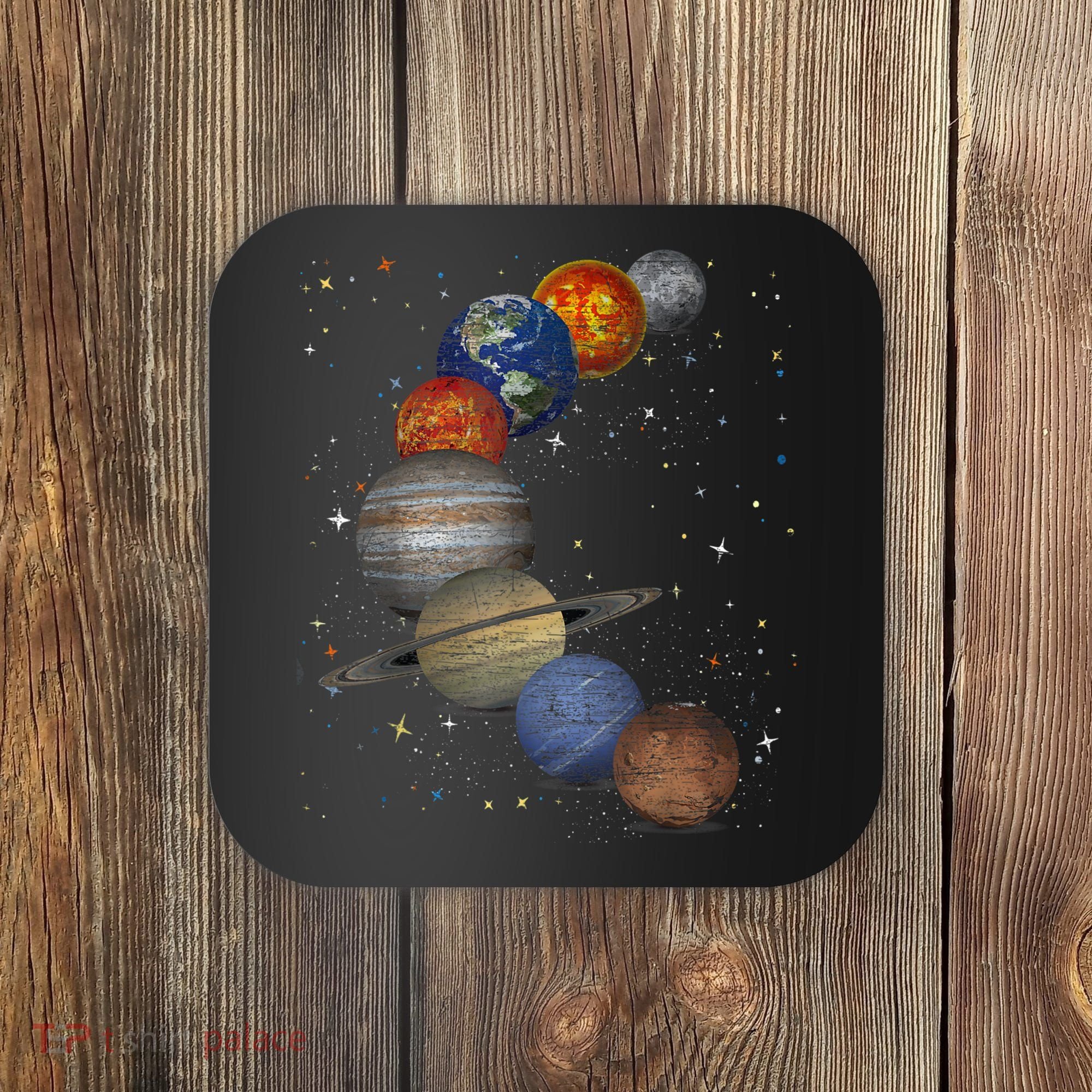 Galaxy Planets Sun Universe Outer Space Science Coaster