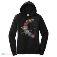 Galaxy Planets Sun Universe Outer Space Science Women's Hoodie thumb 0