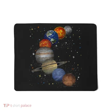 Galaxy Planets Sun Universe Outer Space Science Mousepad