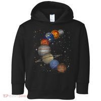 Galaxy Planets Sun Universe Outer Space Science Toddler Hoodie thumb 0