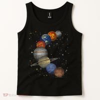 Galaxy Planets Sun Universe Outer Space Science Tank Top thumb 2