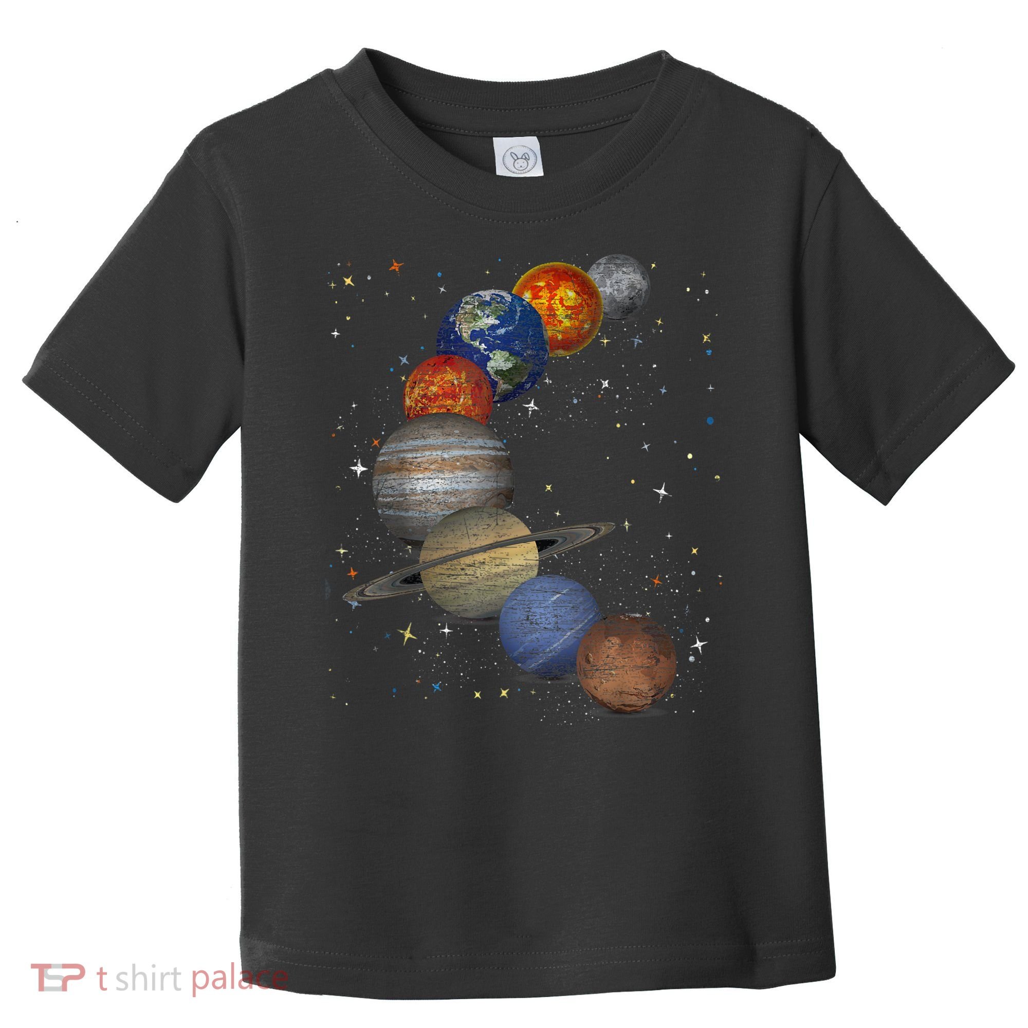 Galaxy Planets Sun Universe Outer Space Science Toddler T-Shirt
