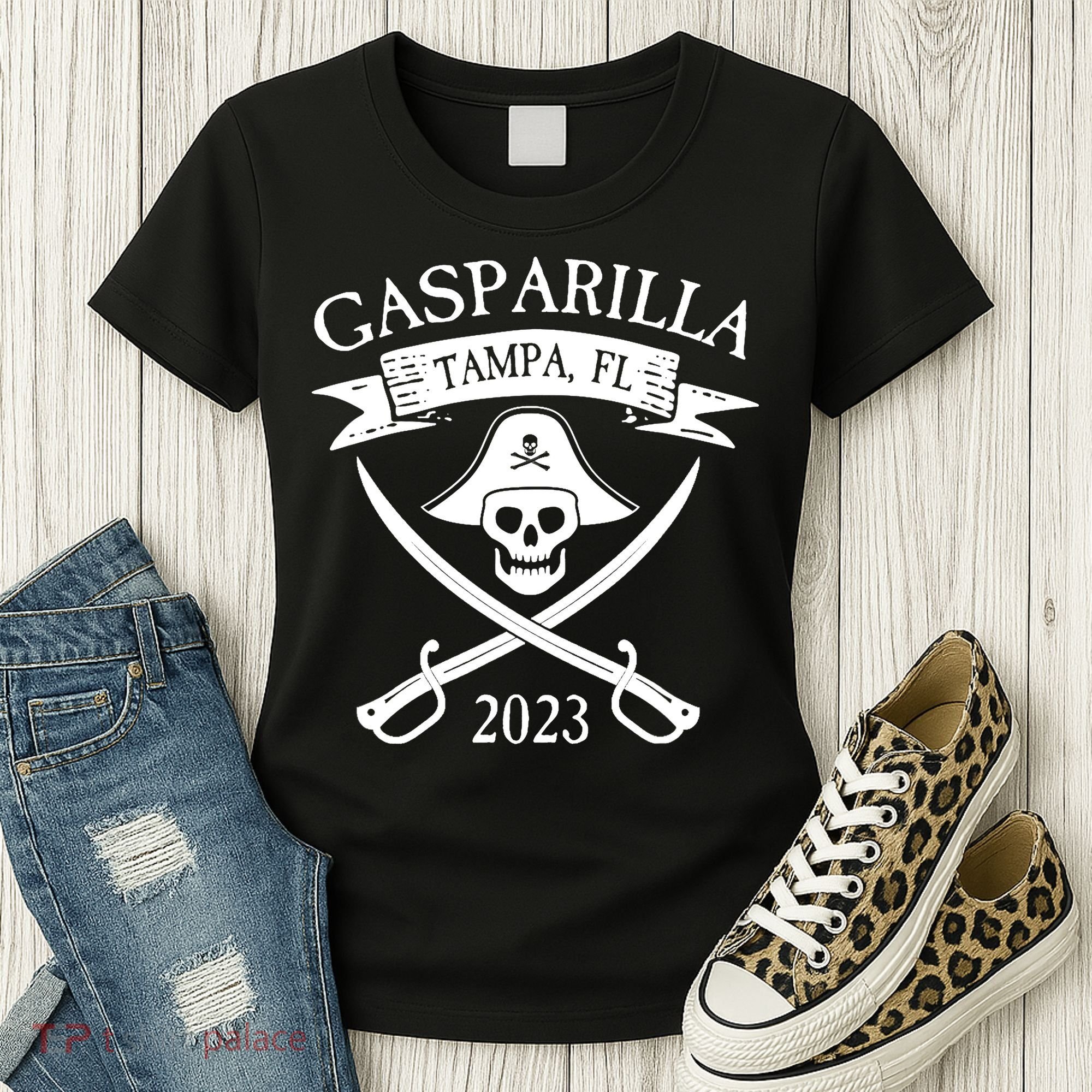Gasparilla Pirate Souvenir Tampa Parade Florida Gasparilla Women's T-Shirt