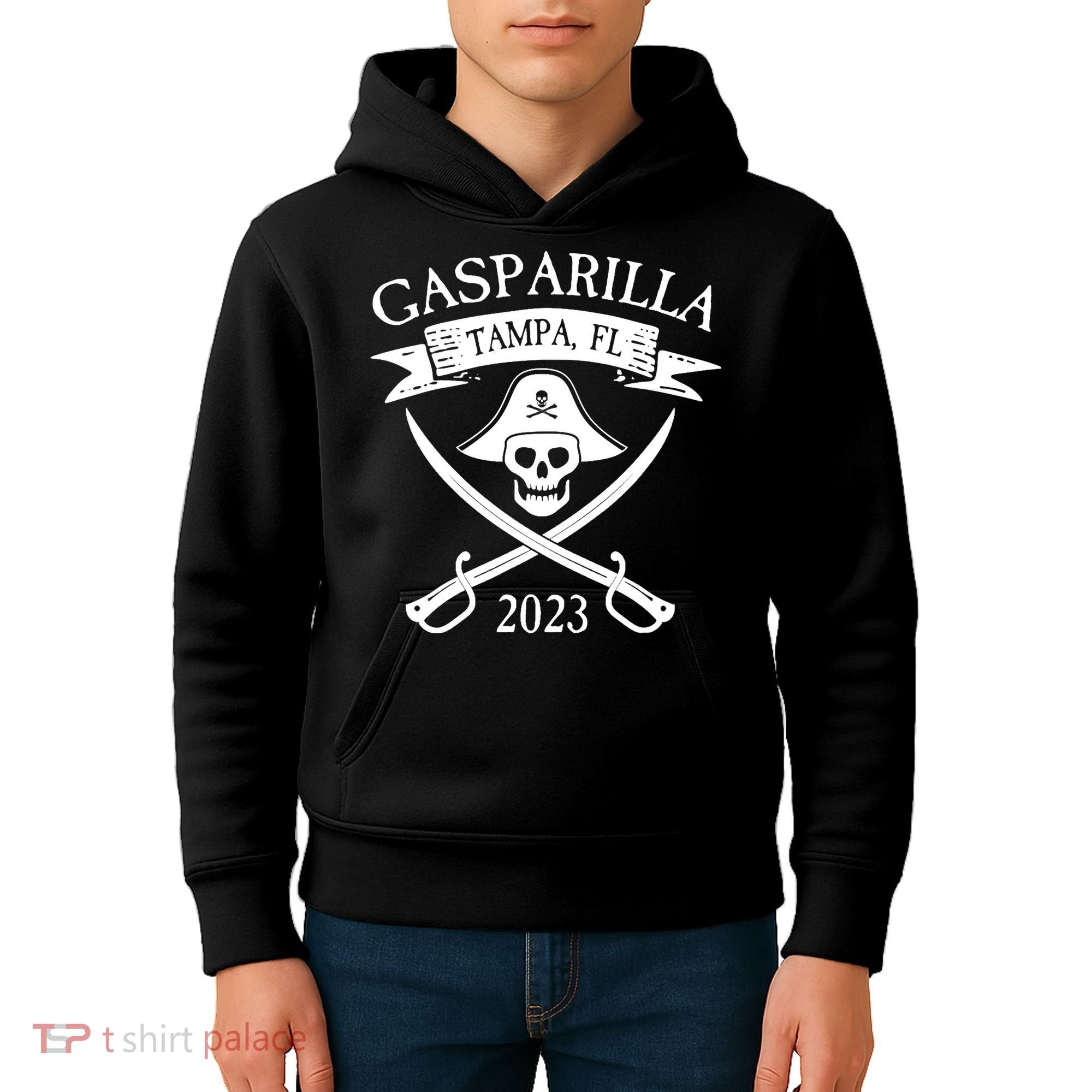 Gasparilla Pirate Souvenir Tampa Parade Florida Gasparilla Kids Hoodie