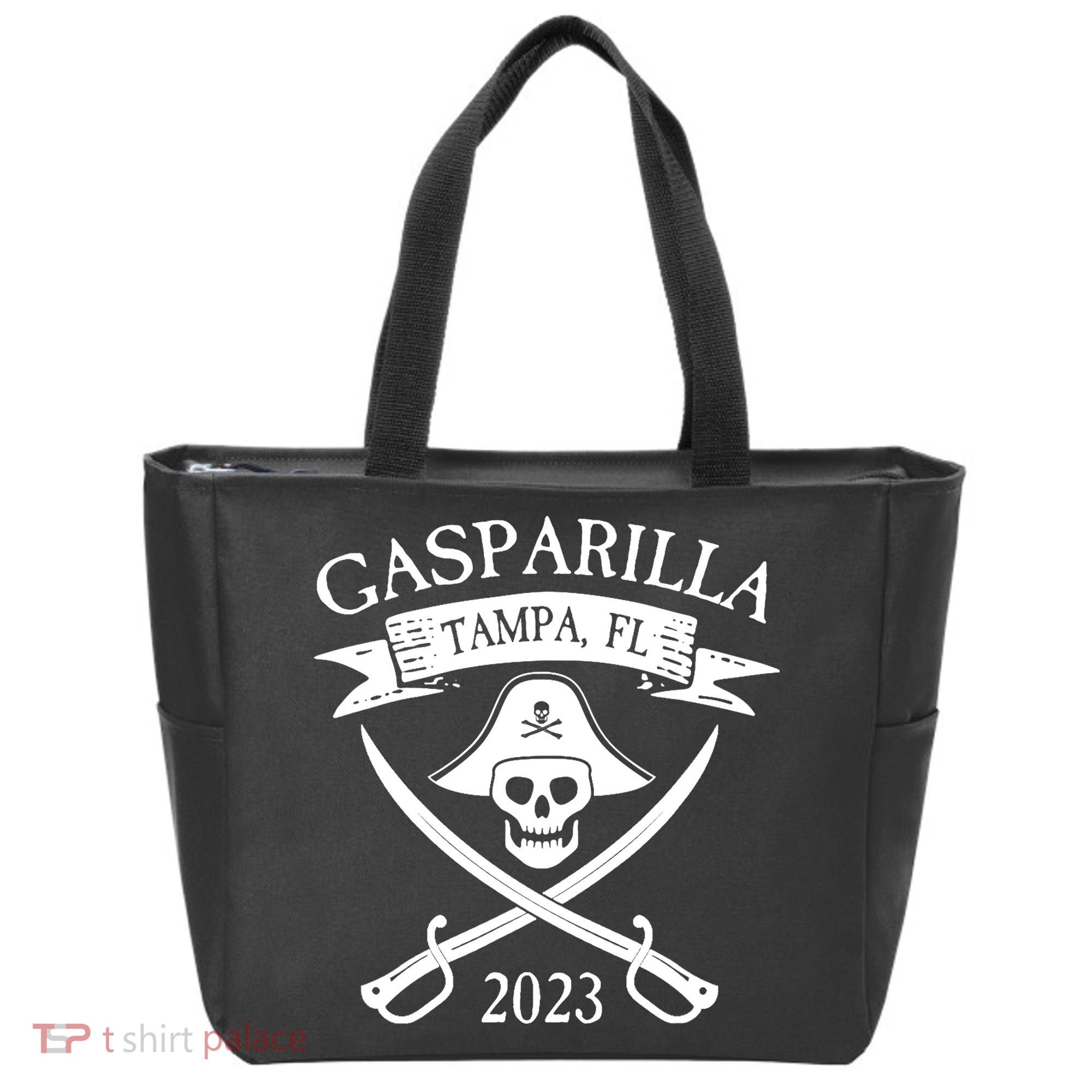 Gasparilla Pirate Souvenir Tampa Parade Florida Gasparilla Tote Bag