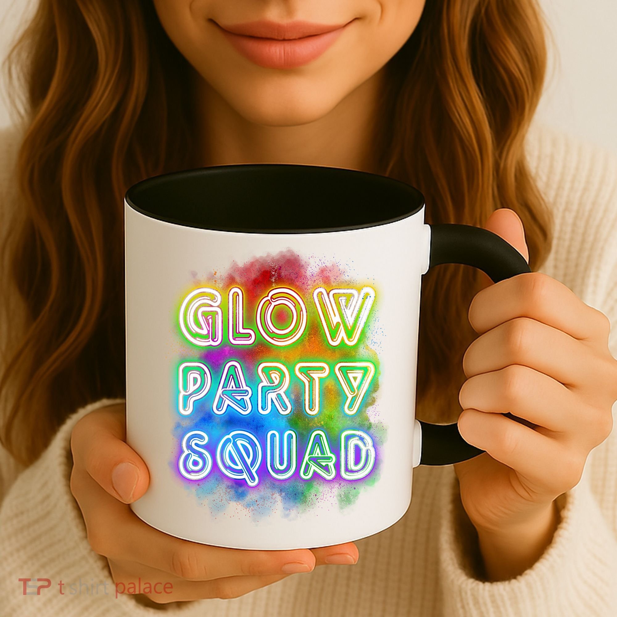 Glow Party Squad Coffee Mug
