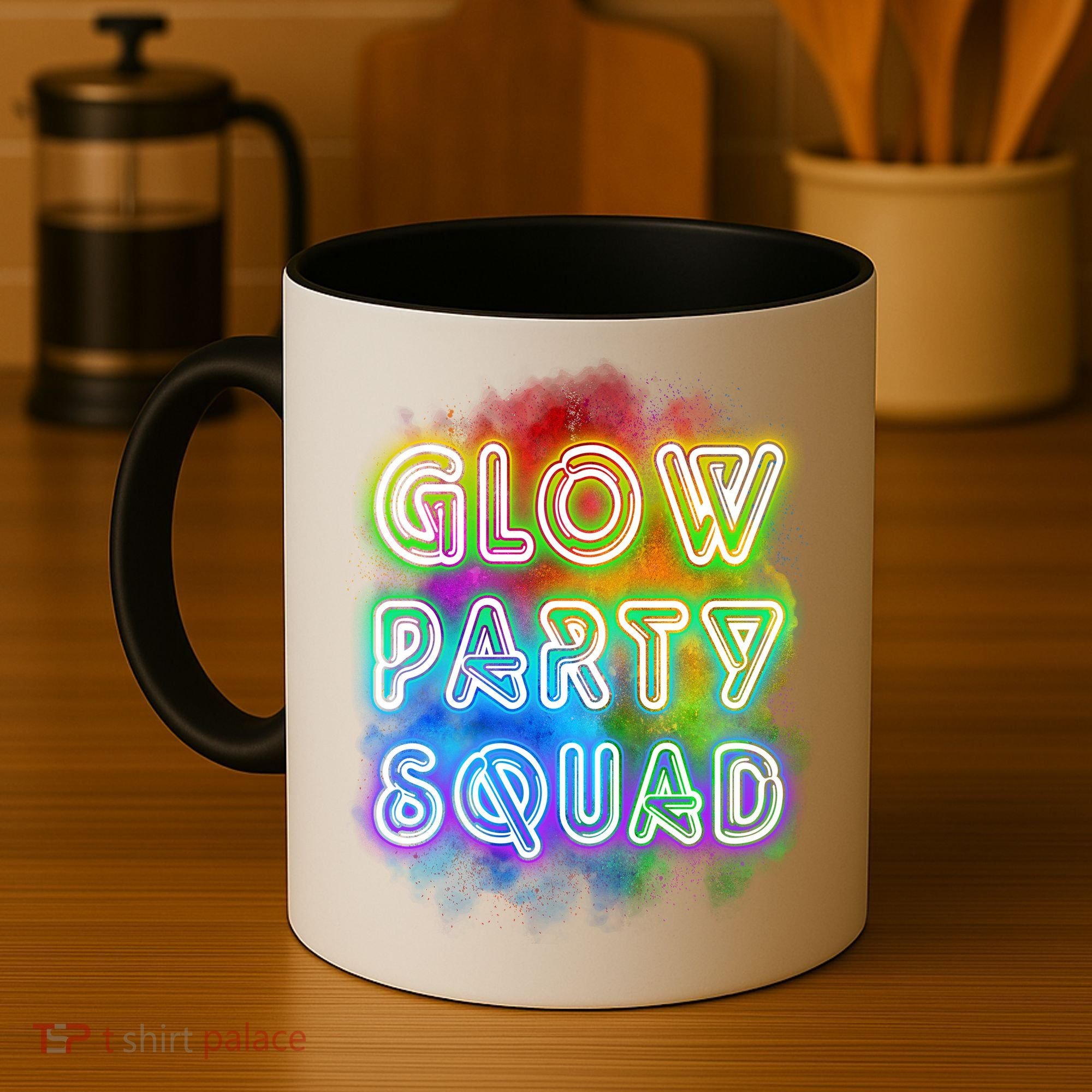 Glow Party Squad Coffee Mug