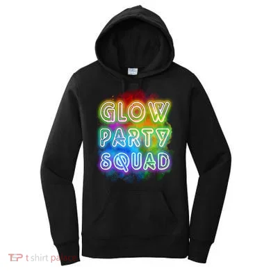 Glow Party Squad Women's Hoodie