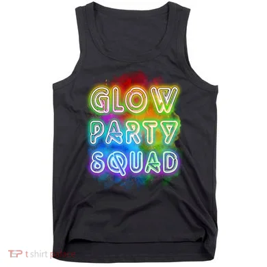 Glow Party Squad Tank Top