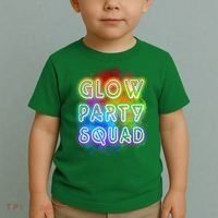 Glow Party Squad Toddler T-Shirt thumb 2