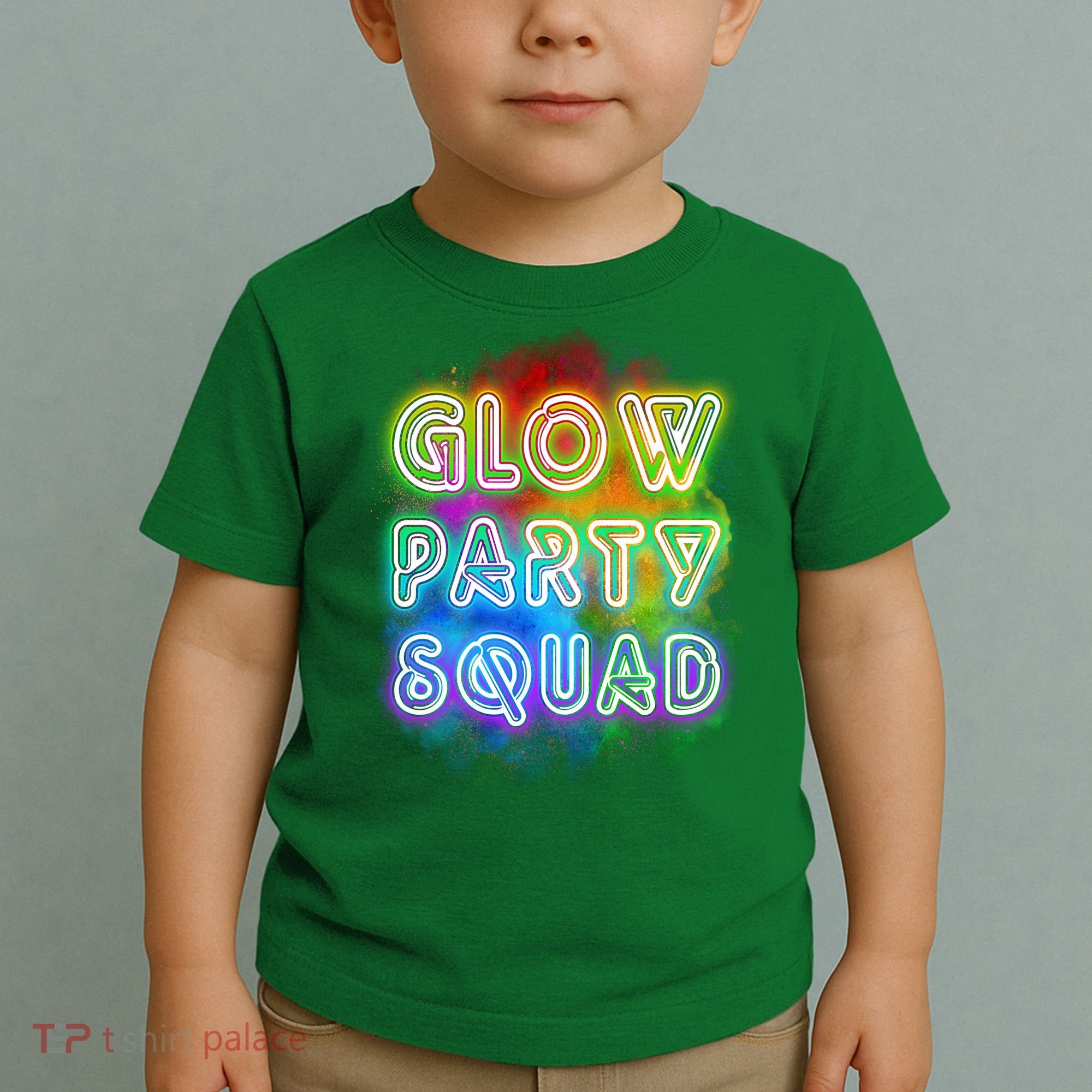 Glow Party Squad Toddler T-Shirt