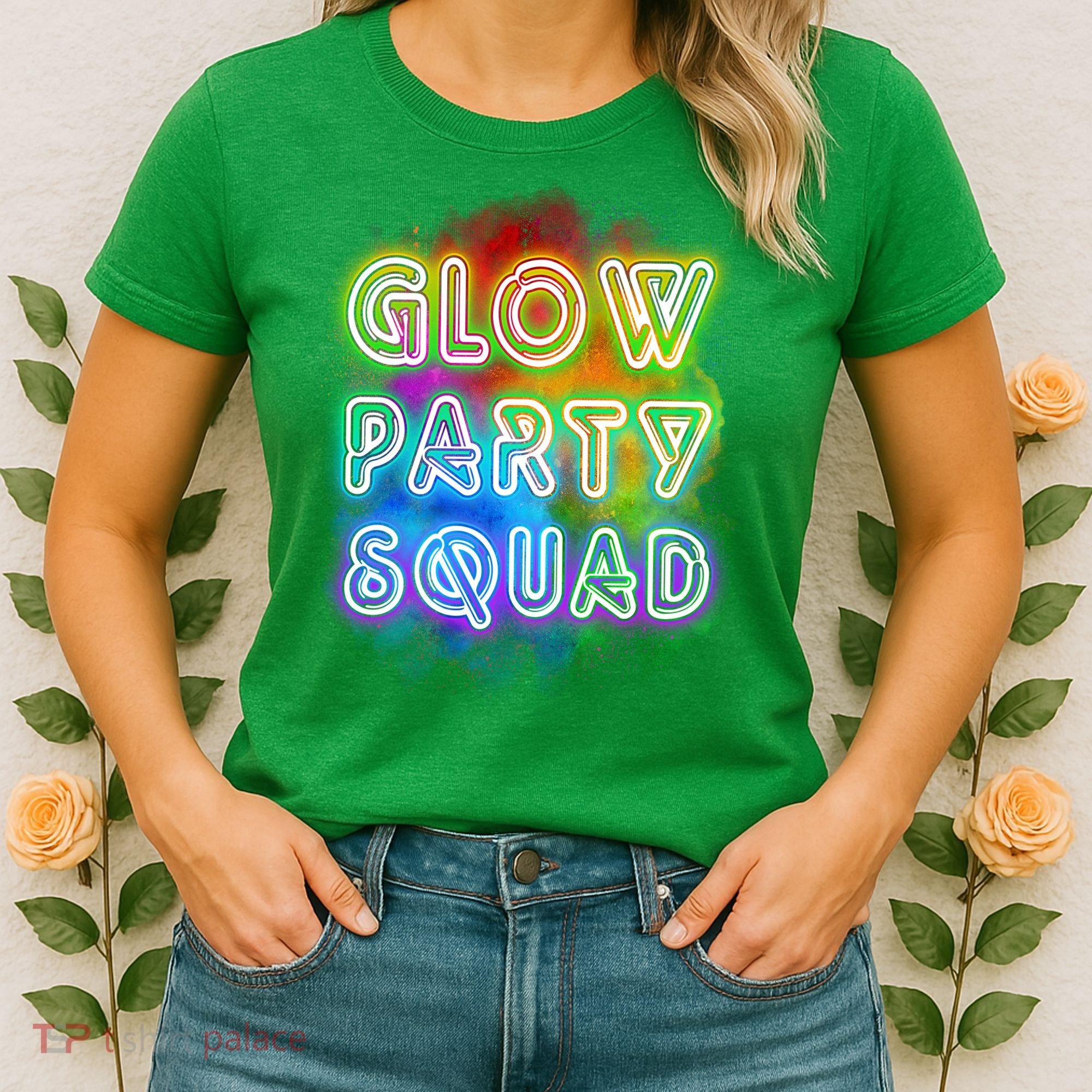Glow Party Squad Women's T-Shirt
