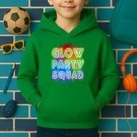 Glow Party Squad Kids Hoodie thumb 2