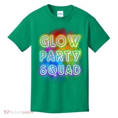 Glow Party Squad Kids T-Shirt