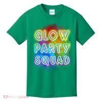 Glow Party Squad Kids T-Shirt thumb 0