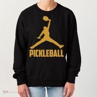 Gold Pickleball Sports Logo Women's Sweatshirt thumb 0