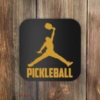 Gold Pickleball Sports Logo Coaster thumb 0